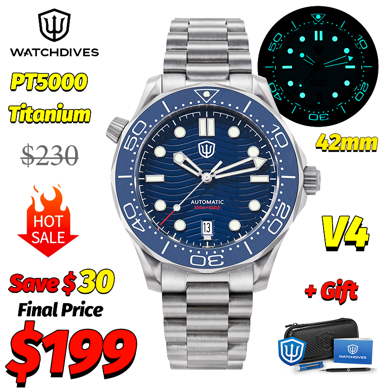 Luxury Watch Uk - Watchdives WD007 V4 007 NTTD Mechanical