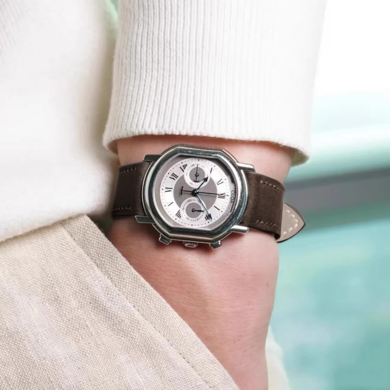 CILOA retro silver watch men's - Luxury Watch Trends 2025 avaliação e preço