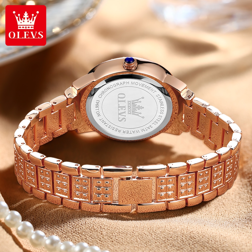 OLEVS Luxury Fashion ladies' w - Luxury Watch Quartz avaliação e preço