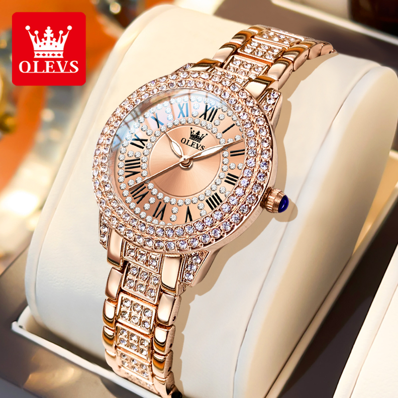 OLEVS Luxury Fashion ladies' w - Luxury Watch Quartz avaliação e preço