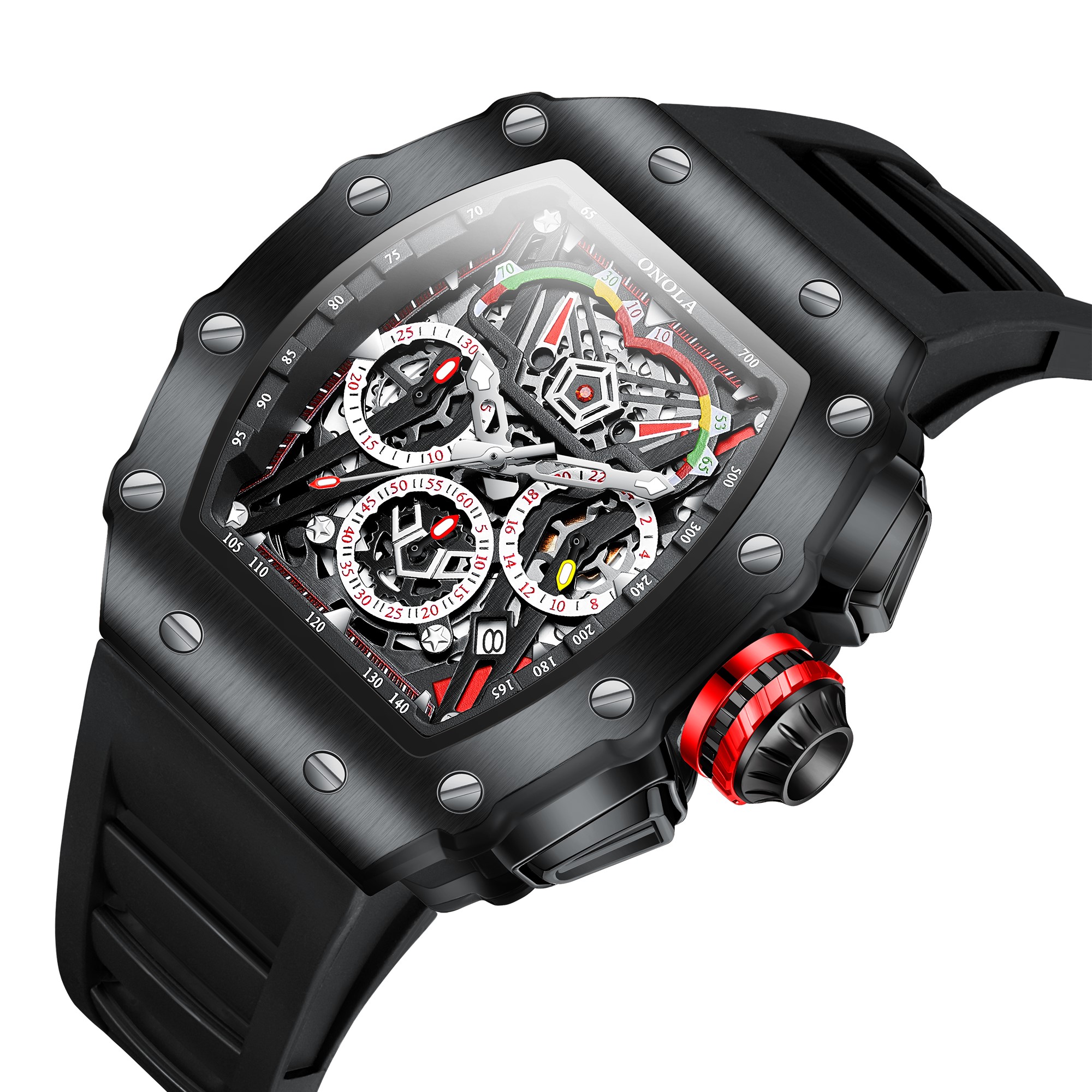 ONOLA 2021 Top Brand Watch Men - Luxury Watch Uk avaliação e preço