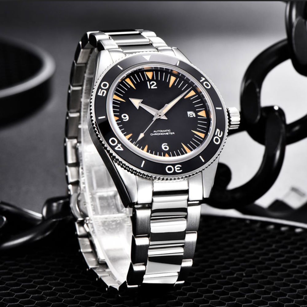 Custom Logo NH35 Movement Watc - Luxury Watch Uk avaliação e preço