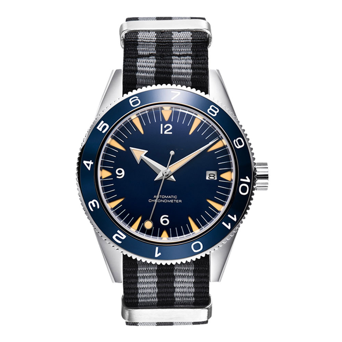 Custom Logo NH35 Movement Watc - Luxury Watch Uk avaliação e preço