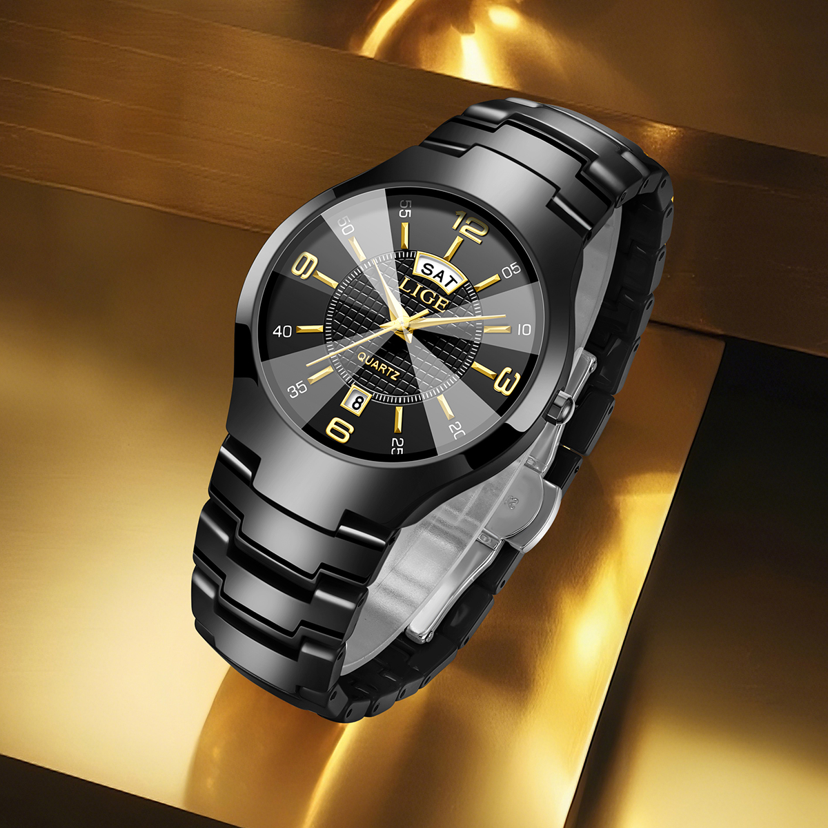 LIGE Fashion Elegant Women's W - Luxury Watch Quartz avaliação e preço