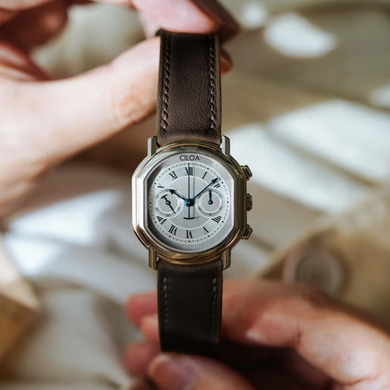 CILOA retro silver watch men's - Luxury Watch Trends 2025 avaliação e preço
