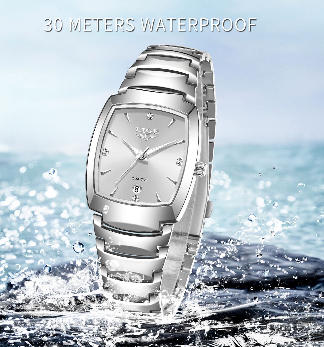 LIGE 2026 new Women's Watch Bu - Luxury Watch Quartz avaliação e preço