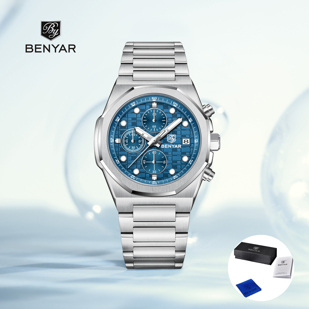 2025 New BENYAR Men's Watches  - Luxury Watch Uk avaliação e preço