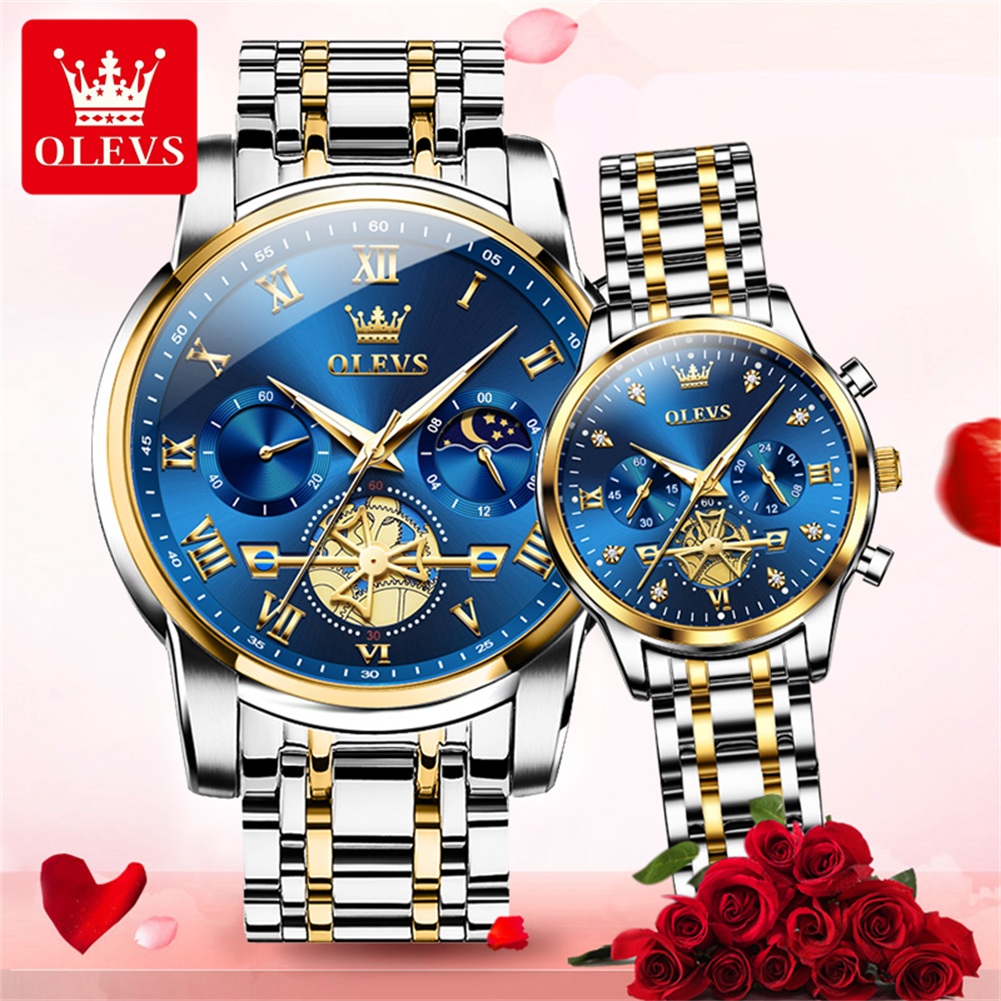 OLEVS Brand 2025 New Luxury Mu - Luxury Watch Trends 2025 avaliação e preço