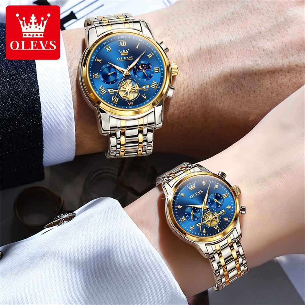 OLEVS Brand 2025 New Luxury Mu - Luxury Watch Trends 2025 avaliação e preço