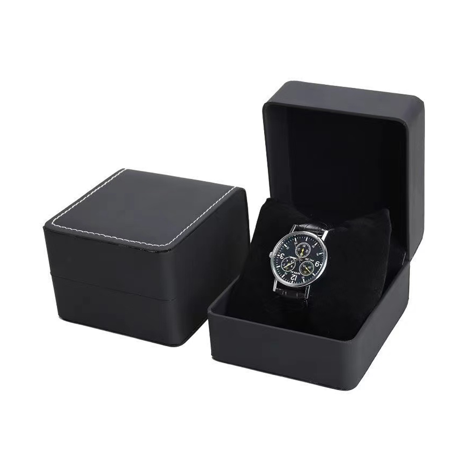 Lnofxas Black Single Watch Gif - Luxury Watch Packaging Box avaliação e preço