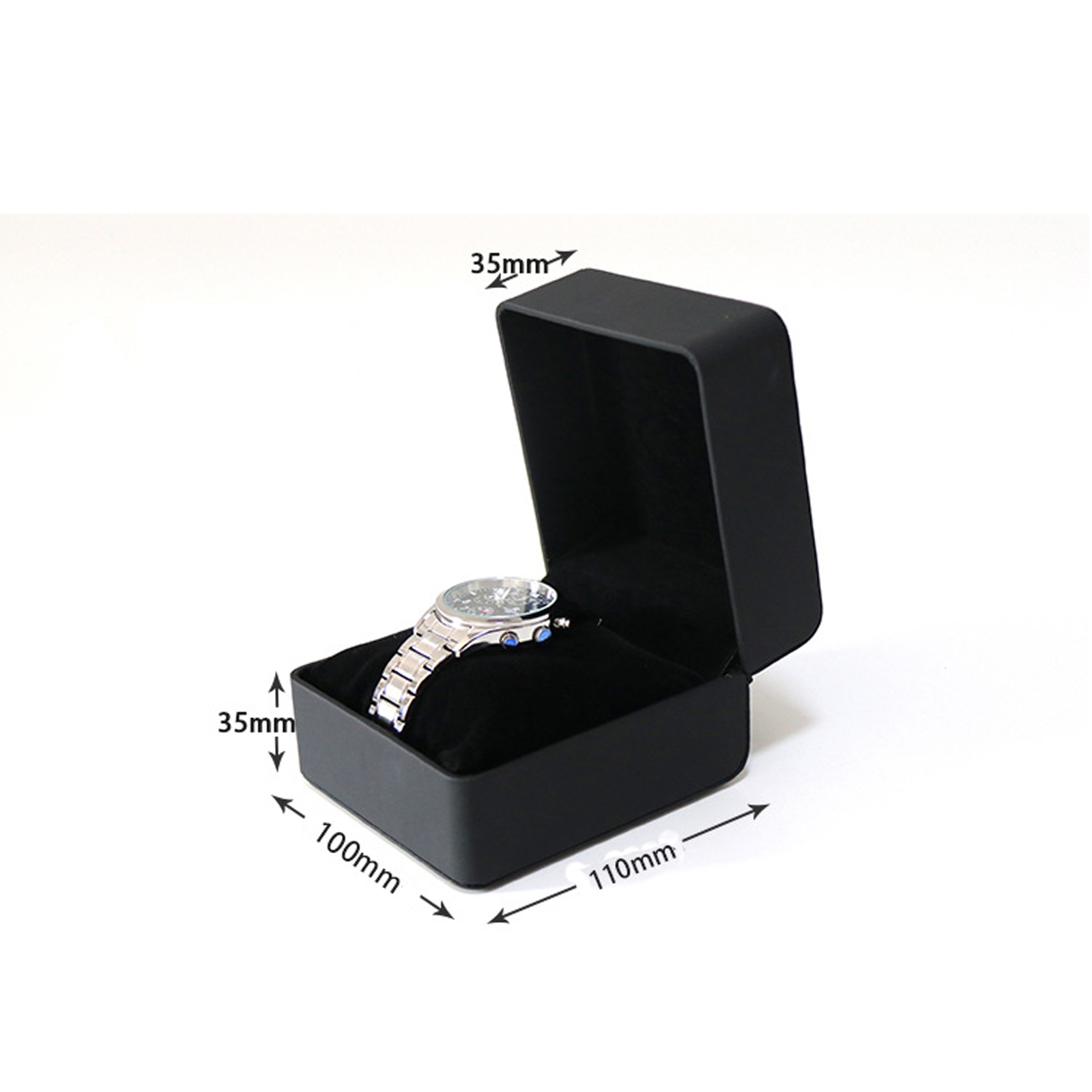 Lnofxas Black Single Watch Gif - Luxury Watch Packaging Box avaliação e preço