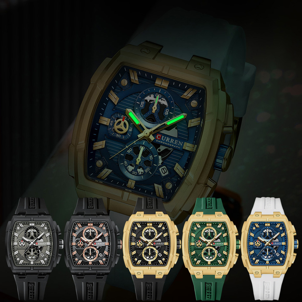 CURREN Luxury Vintage Watch fo - Luxury Watch Uk avaliação e preço