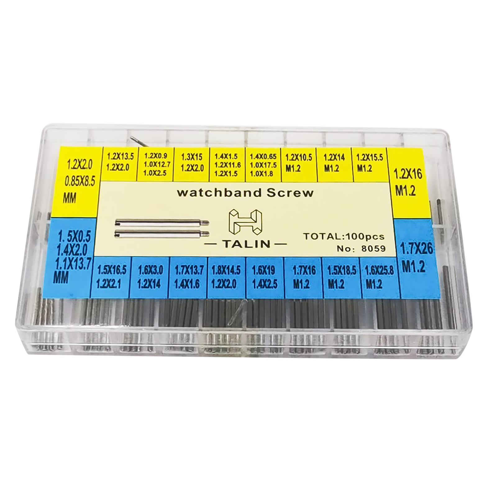 100Pieces 20 Size Watch Screws - Luxury Watch Uk avaliação e preço