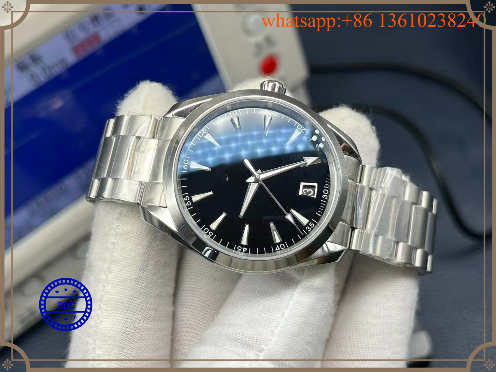 Customizable male mechanical w - Compass Watch Luxury avaliação e preço