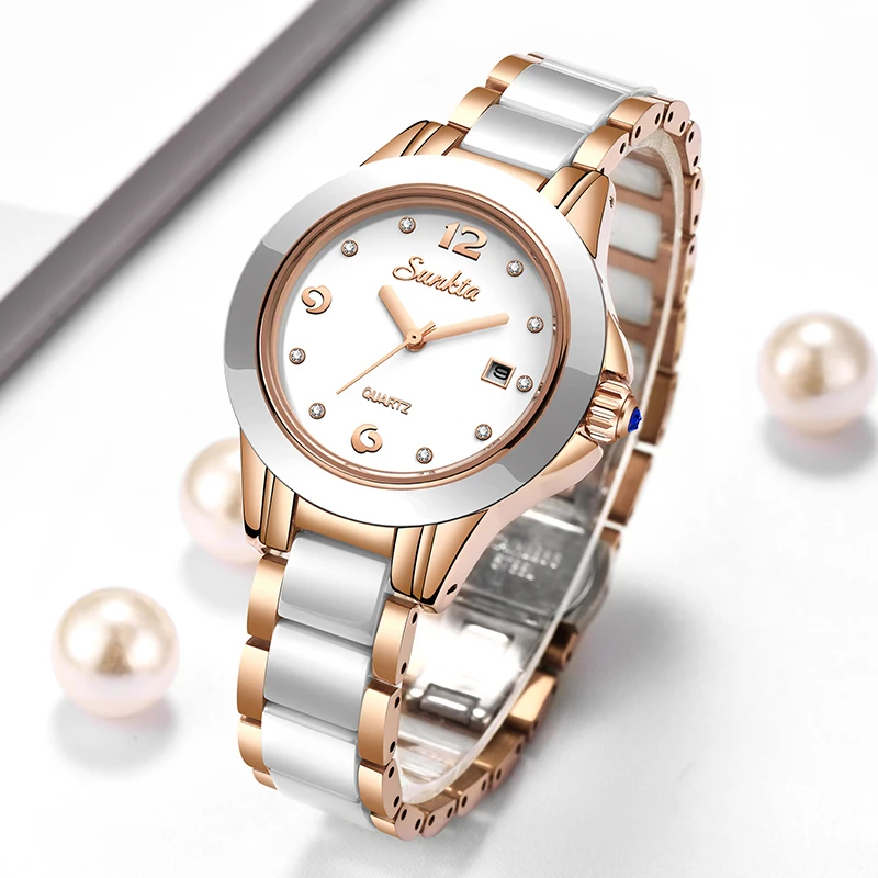 Sunkta Fashion Casual Quartz W - Luxury Watch Quartz avaliação e preço