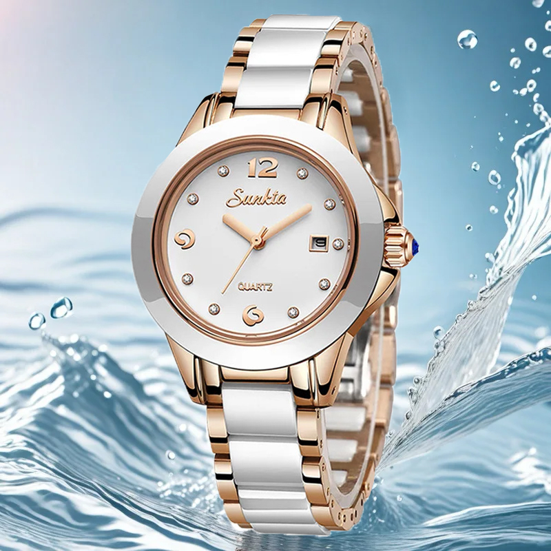 Sunkta Fashion Casual Quartz W - Luxury Watch Quartz avaliação e preço