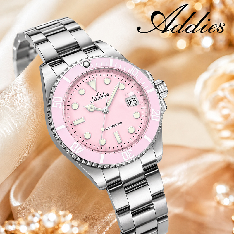 ADDIES 36mm 50m Waterproof Wom - Luxury Watch Quartz avaliação e preço