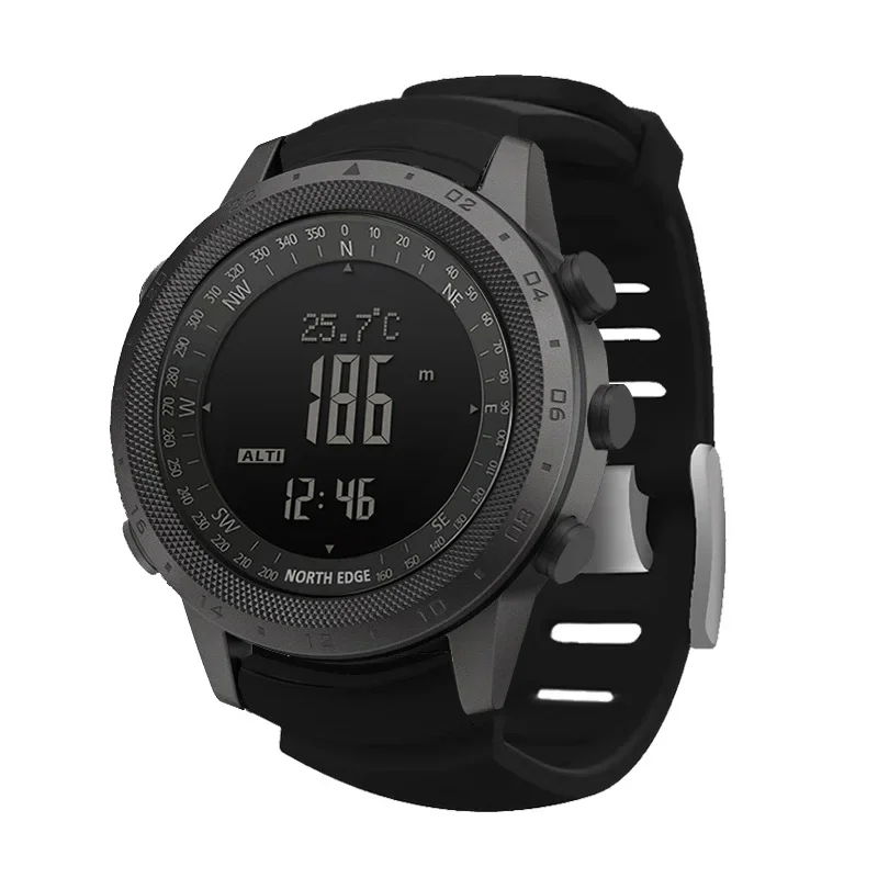 Men Digital Watch NORTH EDGE D - Compass Watch Luxury avaliação e preço