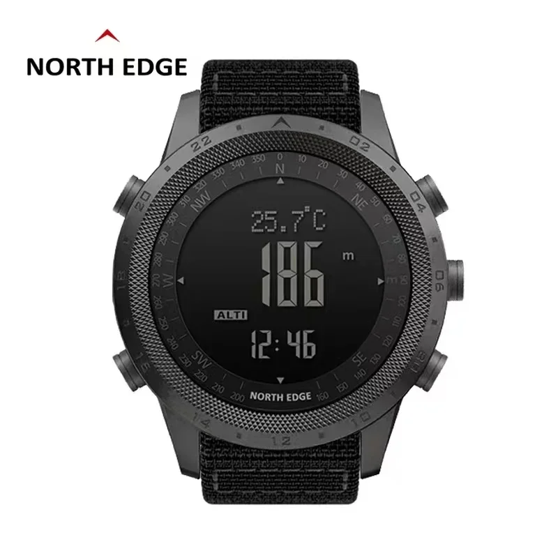 Men Digital Watch NORTH EDGE D - Compass Watch Luxury avaliação e preço