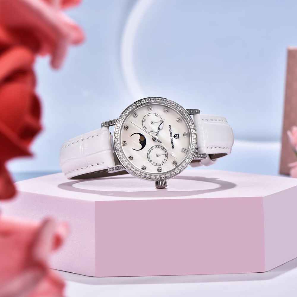 PAGANI DESIGN Women Quartz Wat - Luxury Watch Quartz avaliação e preço