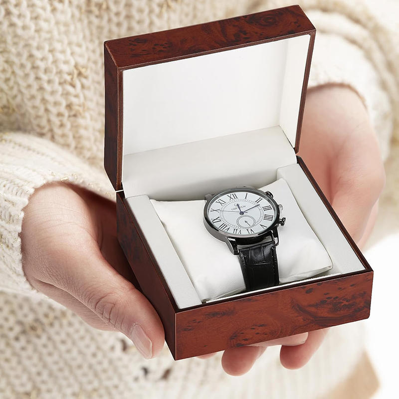 Wooden Watch Box Single Slot W - Luxury Watch Packaging Box avaliação e preço