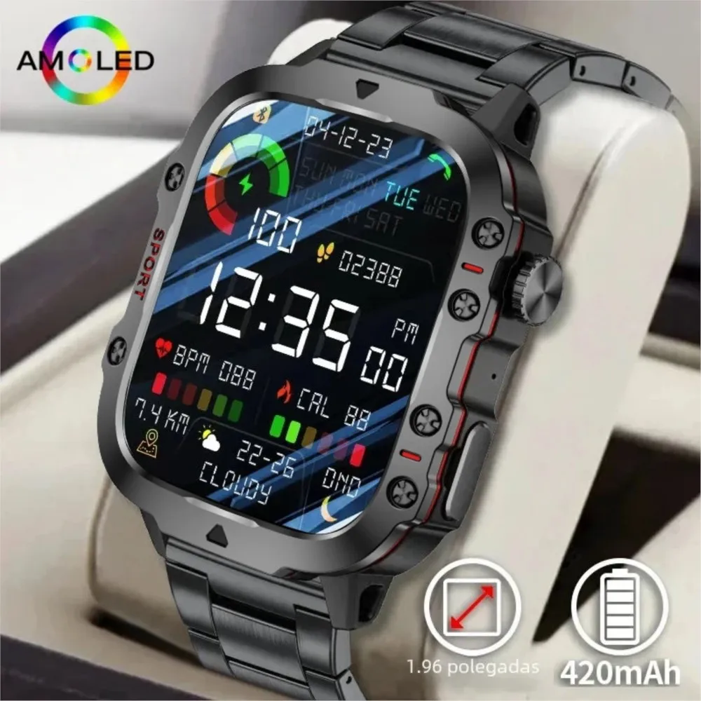 Original Military Men Smart Wa - Compass Watch Luxury avaliação e preço