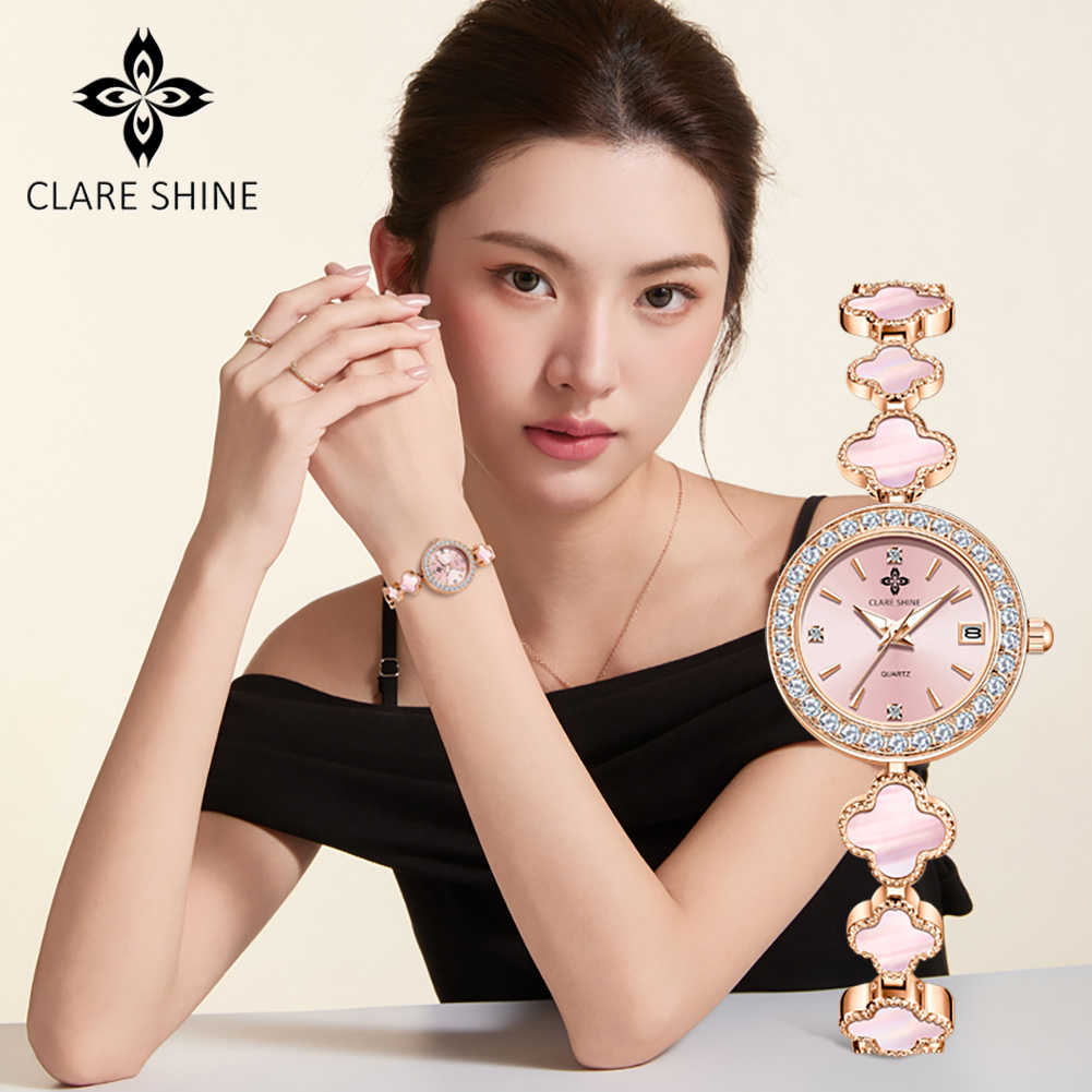 CLARE SHINE 7701 Lucky series  - Luxury Watch Quartz avaliação e preço