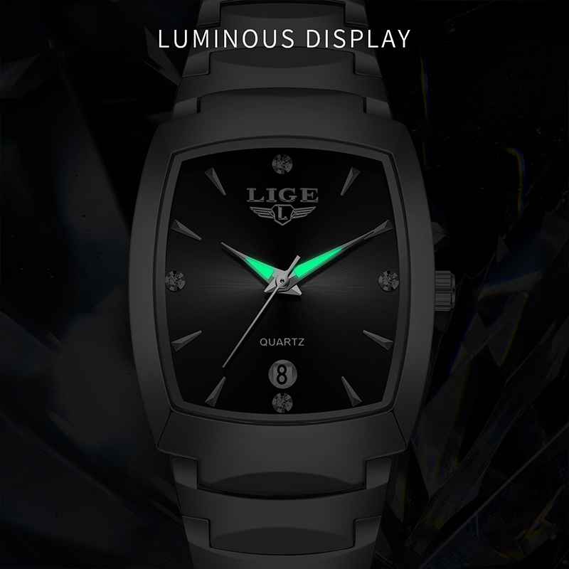 LIGE Watch women Business Luxu - Luxury Watch Quartz avaliação e preço