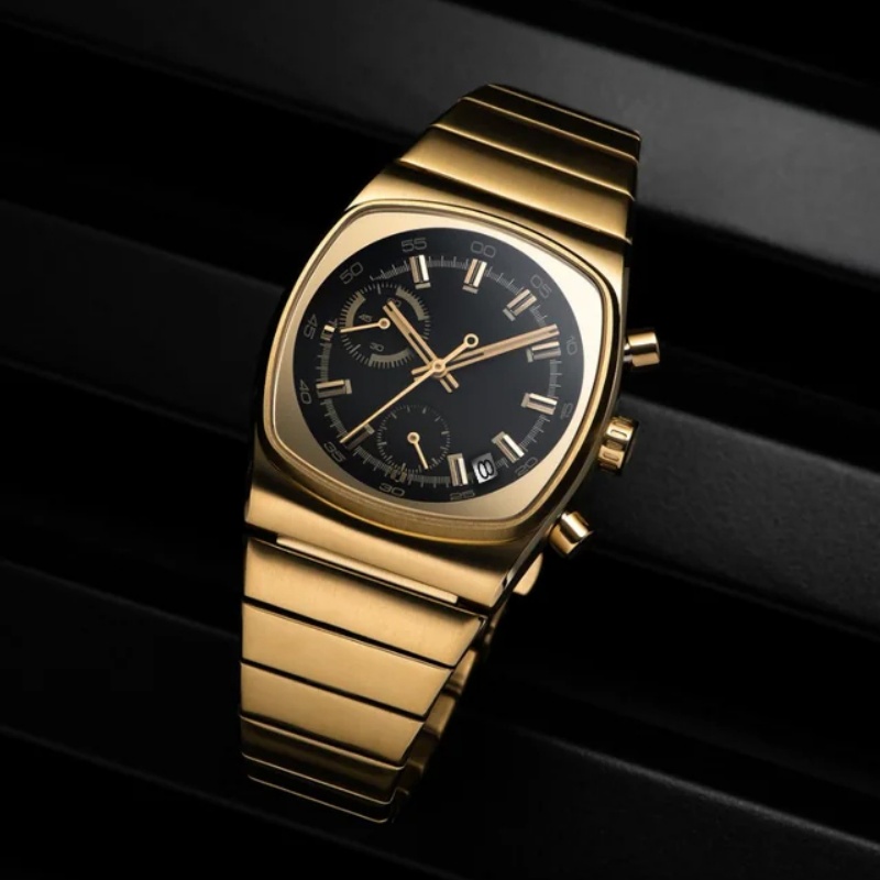 CILOA gold retro watch men's l - Luxury Watch Trends 2025 avaliação e preço