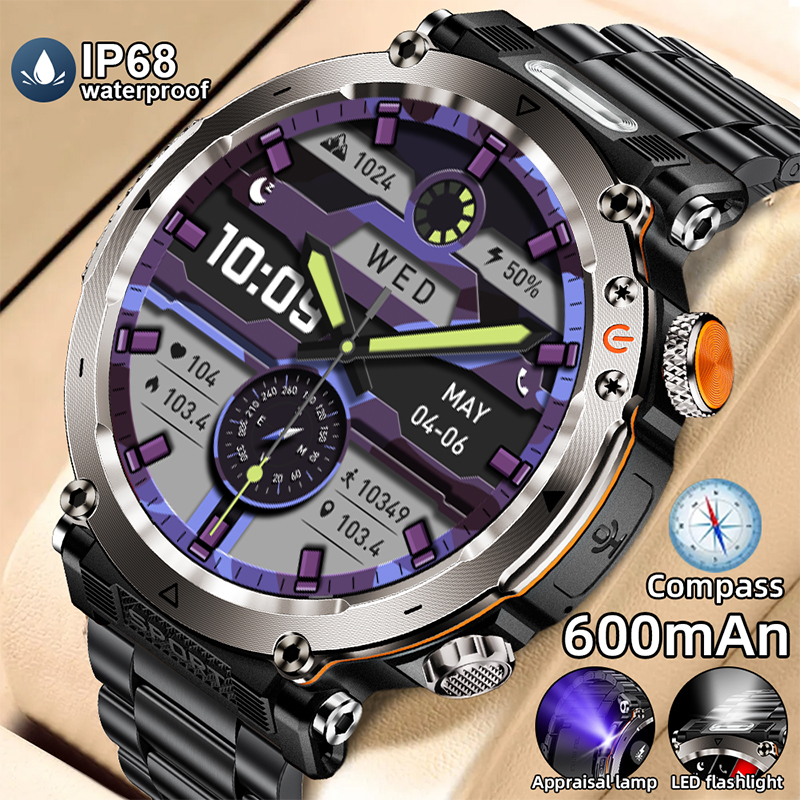 LIGE New Fashion luxury 5ATM M - Compass Watch Luxury avaliação e preço
