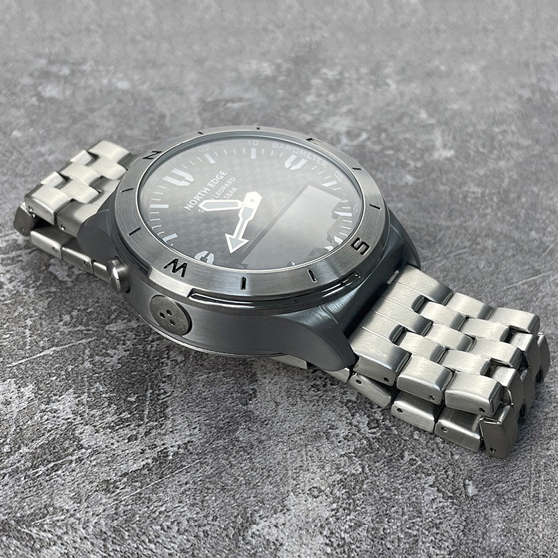 NORTH EDGE Men's Sports Digita - Compass Watch Luxury avaliação e preço