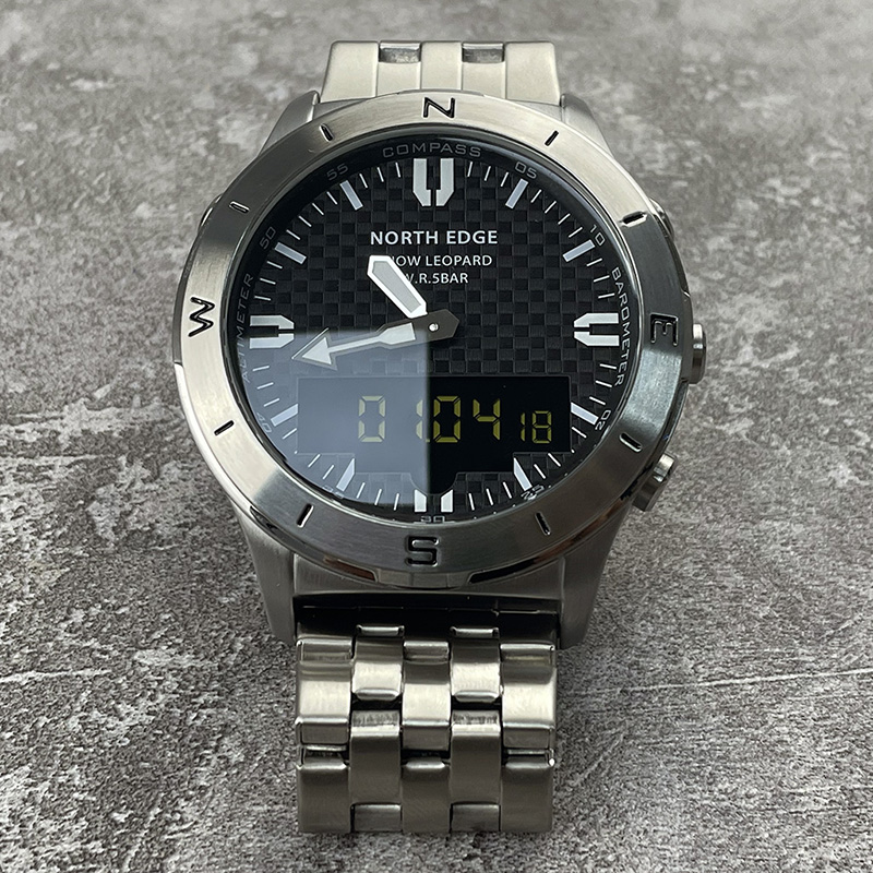 NORTH EDGE Men's Sports Digita - Compass Watch Luxury avaliação e preço