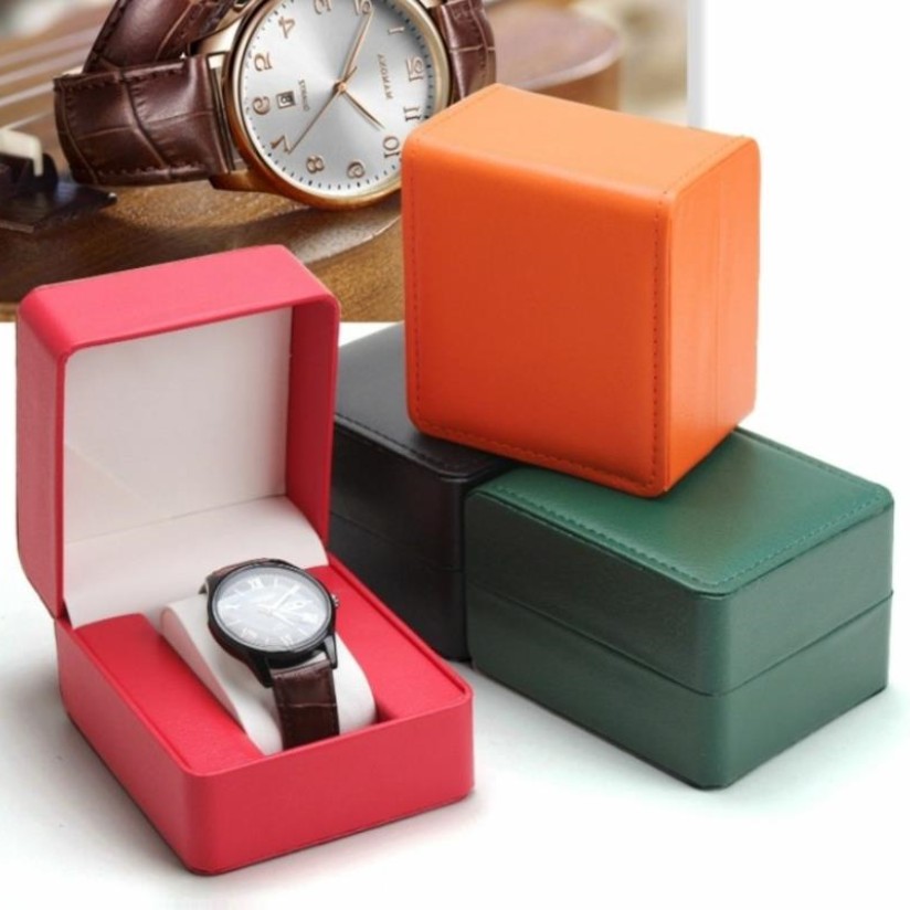 Luxury Watch Box PU Wristwatch - Luxury Watch Packaging Box avaliação e preço