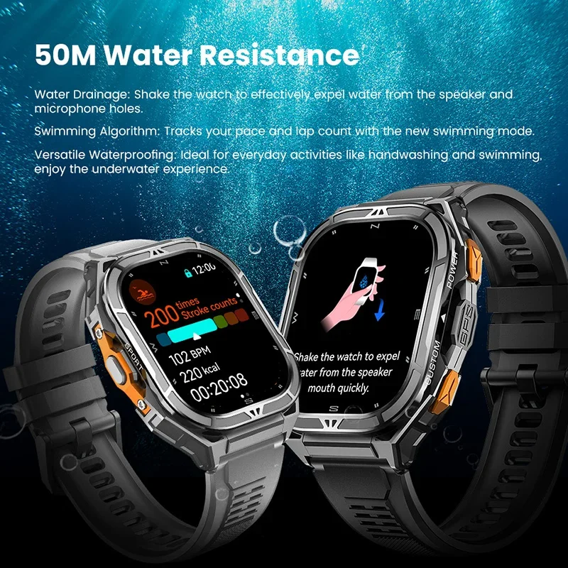 Luxury AMOLED Smartwatch Real  - Compass Watch Luxury avaliação e preço