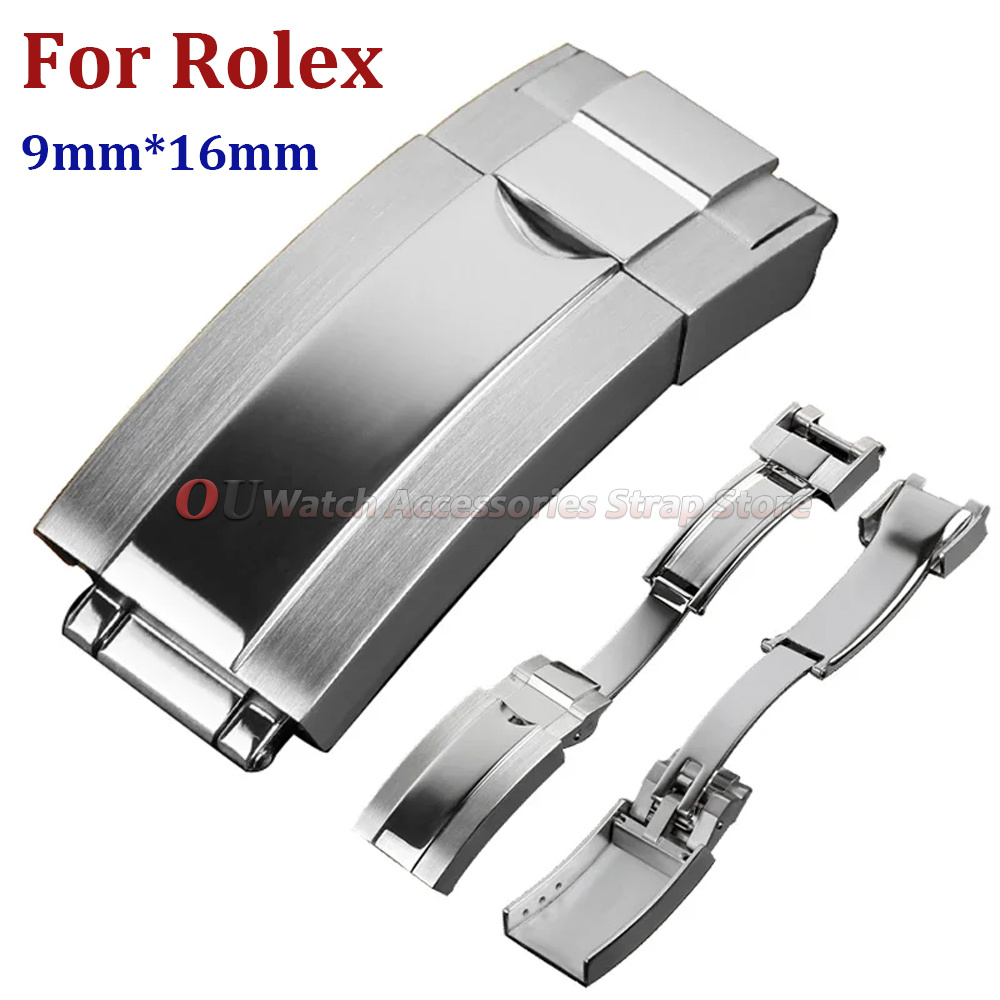 9mmx16mm Stainless Steel Deplo - Luxury Watch Uk avaliação e preço