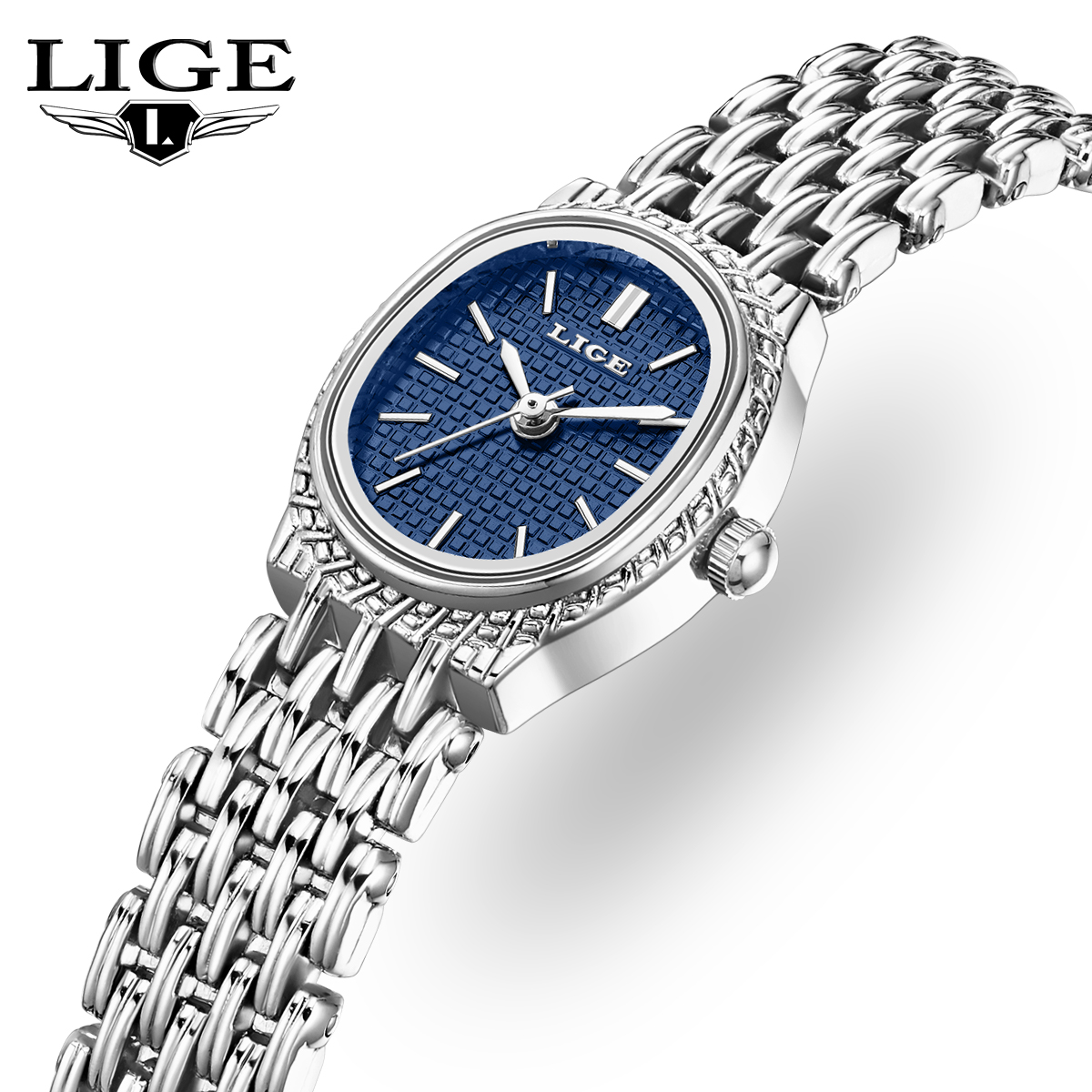 LIGE Fashion Elegant Quartz Wo - Luxury Watch Quartz avaliação e preço