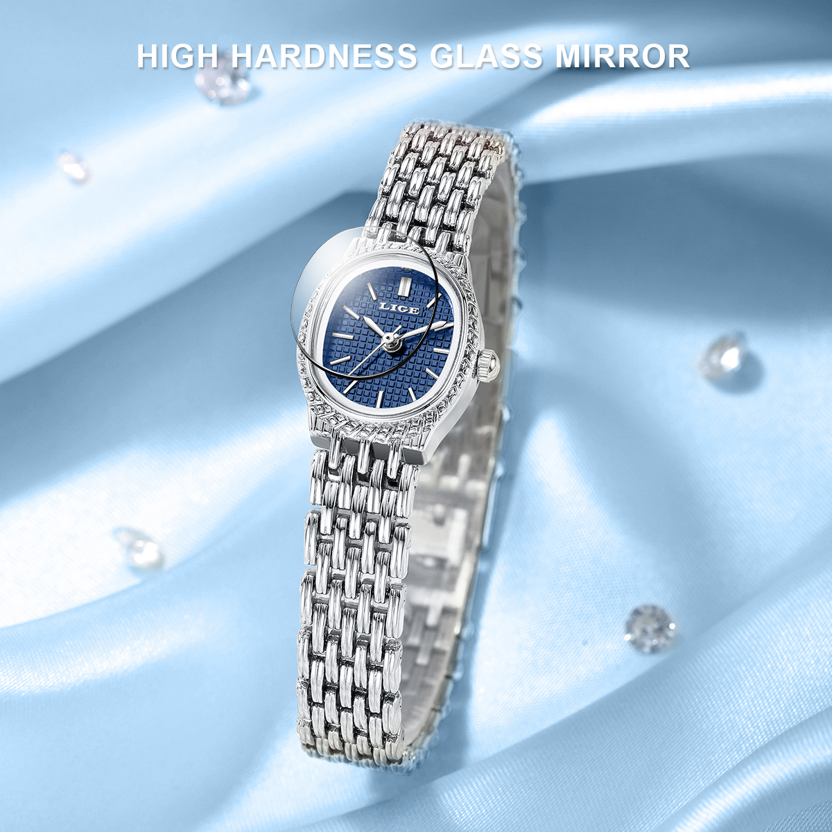 LIGE Fashion Elegant Quartz Wo - Luxury Watch Quartz avaliação e preço